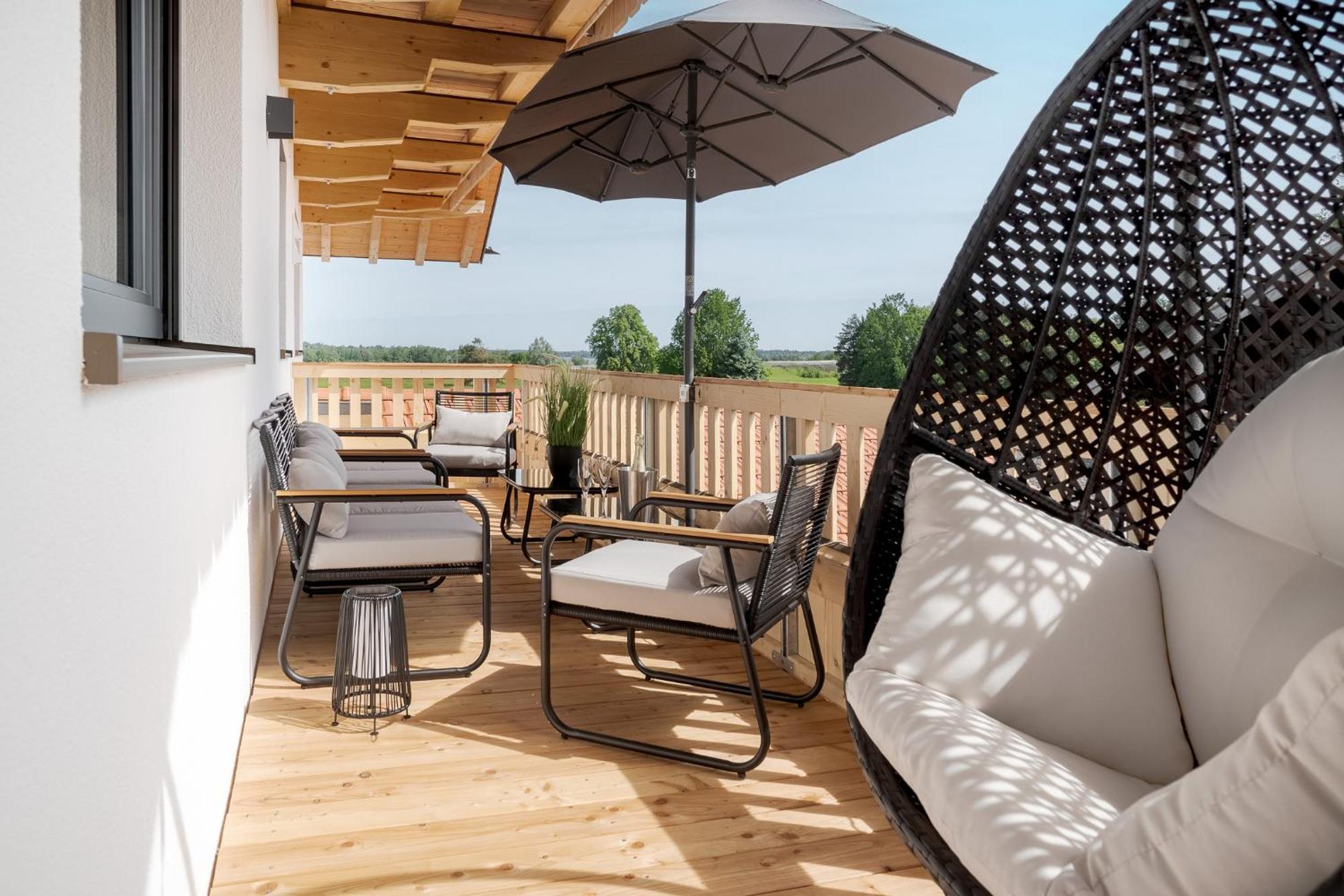 Fenjoy: Ferienapartment In Neubau / Balkon / Bbq Bernau am Chiemsee Bagian luar foto
